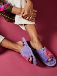 Yin Yang Slipper - Fuchsia/Lilac - Fuchsia/Lilac