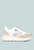 Juliette Chain Detailing Lace up Sneakers - White