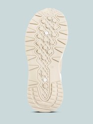 Juliette Chain Detailing Lace up Sneakers