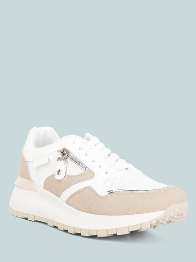 Apakowa Juliette Chain Detailing Lace up Sneakers product