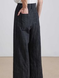 Merida Pant Midnight Pin Stripe