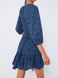 Mini Mitte Dress - Spagliato Floral Blue