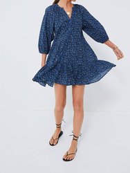 Mini Mitte Dress - Spagliato Floral Blue