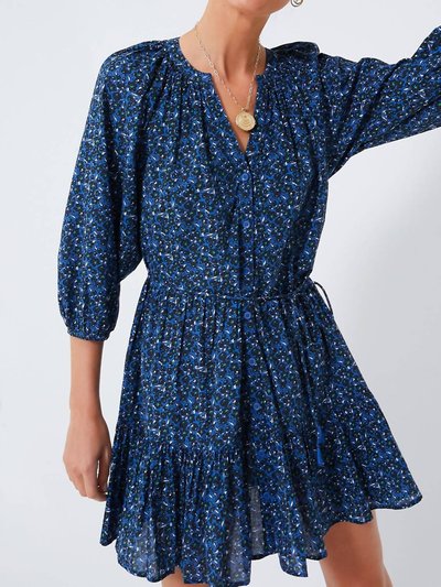 Apiece Apart Mini Mitte Dress - Spagliato Floral Blue product