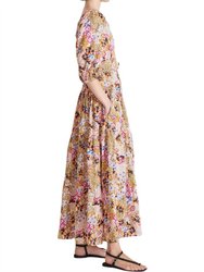 Tilton Belted Tiered Maxi Dress