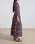 Trinidad Maxi Dress In Folk Foliage