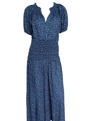 Women's Esparta Maxi Dress - Spagliato Floral Blue
