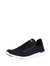 Men's Techloom Breeze Sneaker In Black/Black/White - Black/Black/White