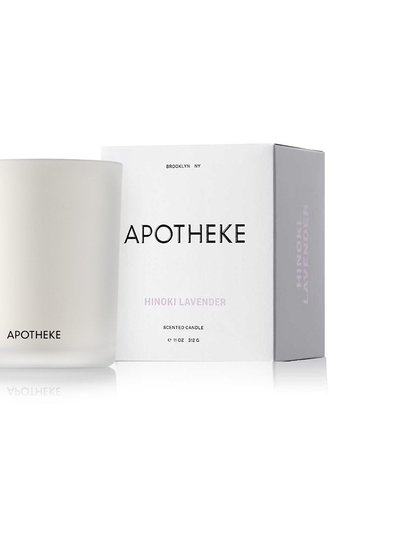 APOTHEKE Hinoki Lavender Classic Candle product