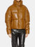 Jemma Vegan Leather Puffer Jacket