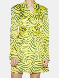 Lexi Printed Blazer Dress