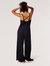 Modal Palazzo Jumpsuit In Black