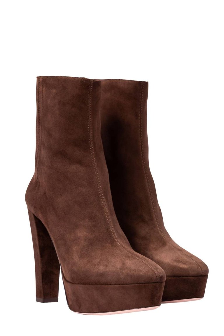 Saint Honore 120 Ankle Boot In Espresso - Espresso