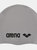 Childrens/Kids Classic Silicone Swim Cap - Silver - Silver