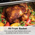 30 Qt. Stainless Steel Air Fryer with Touch Screen and Recipe Book