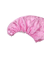 Very Necessary Pink Satin Hair Towel - Pink