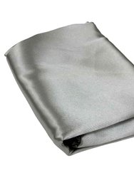 Luxury Silky Pillowcases (Pink, Silver & White) - Silver