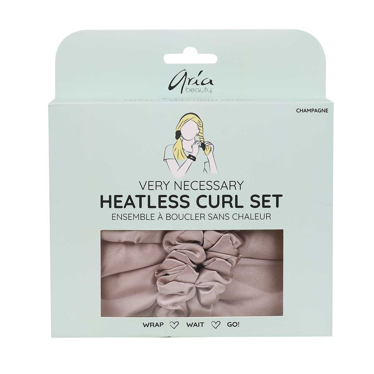Very Necessary Heatless Curl Set - Champagne