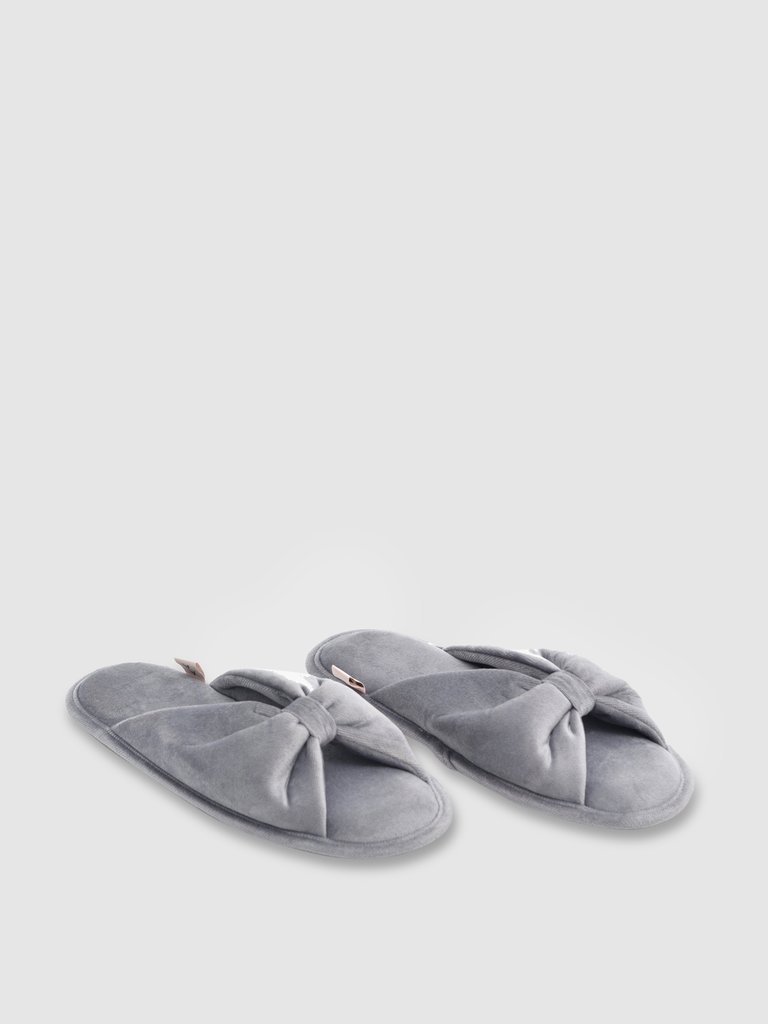 Spa Slide Slipper - Grey - Grey