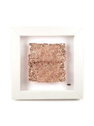 Cast Lace Shadow Box Metal Wall Art - Rose Gold