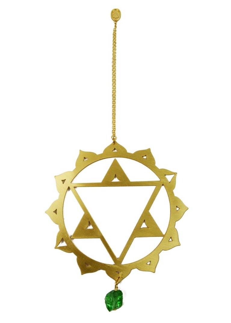 Chakra Ornament - Heart - Green