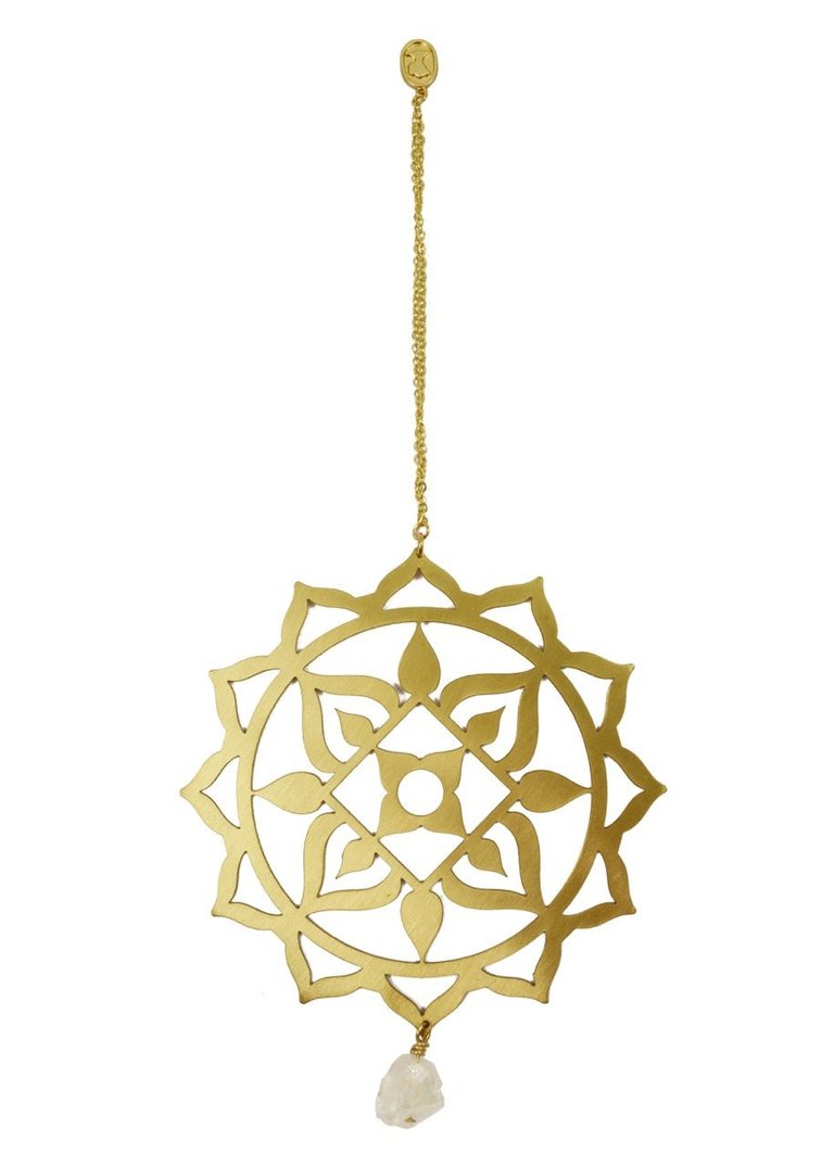 Chakra Ornament - Crown/White