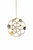 Crystal Grid Flower Of Life Ornament - Gold