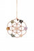 Crystal Grid Flower Of Life Ornament - Rose Gold