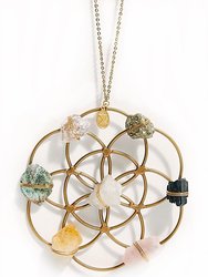 Crystal Grid Flower Of Life Ornament