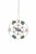 Crystal Grid Flower Of Life Ornament - Silver