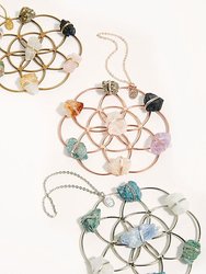 Crystal Grid Flower Of Life Ornament