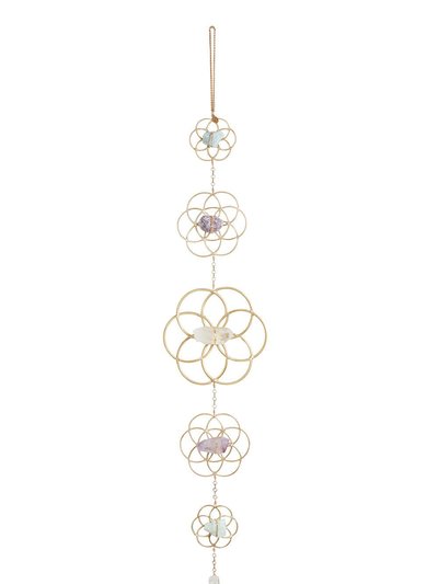 Ariana Ost Crystal Grid Flower of Life Wall Hanging product