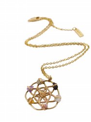 Crystal Grid Necklace