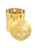 Deco Floral Canister - Gold