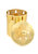 Deco Floral Canister - Gold