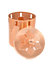 Deco Floral Canister - Rose Gold