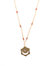 Delicate Chakra Thread Necklace - Sacral - Orange