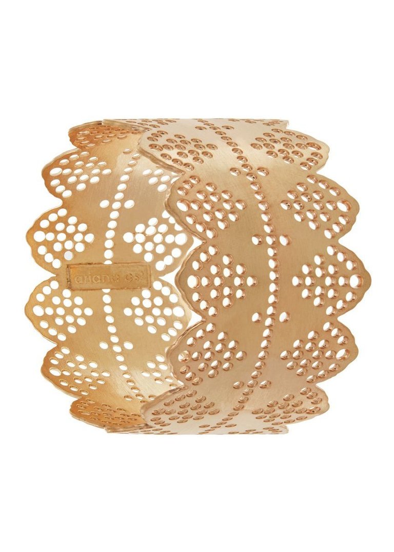 Doily Napkin Ring - Gold