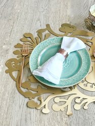 Floral Wreath Placemat Charger