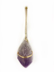 Healing Crystal Amethyst Ornament