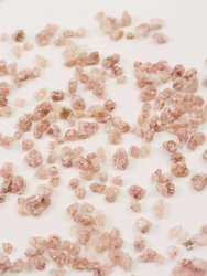 Healing Crystal Necklace – Small Round Shaker Locket - Pink Aventurine