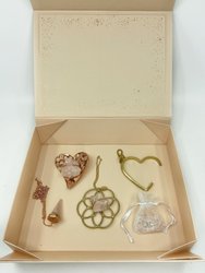 Hearts and Rose Quartz's Self Love Box - Gold