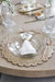 Lace Doily Metal Placemat Charger