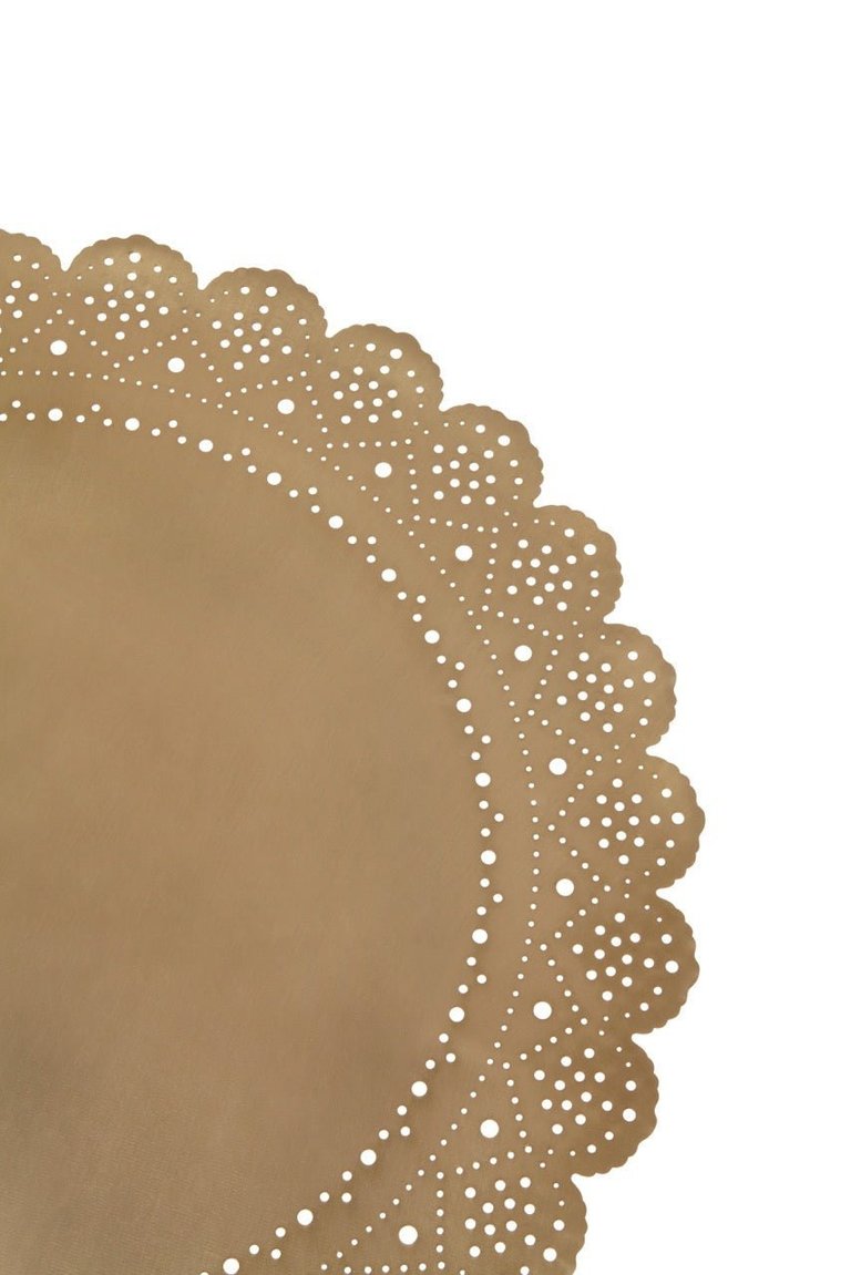 Lace Doily Metal Placemat Charger