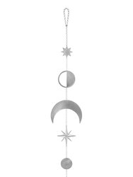 Lunar North Star Chime - Silver