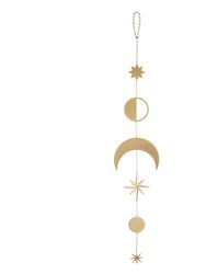 Lunar North Star Chime - Gold