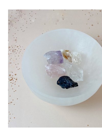 Ariana Ost Medium Polished Selenite Charging Crystal Bowl product