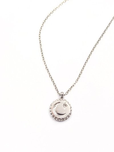 Ariana Ost Moon North Star Pendant Necklace product