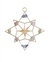 North Star Healing Crystal Grid - Gold