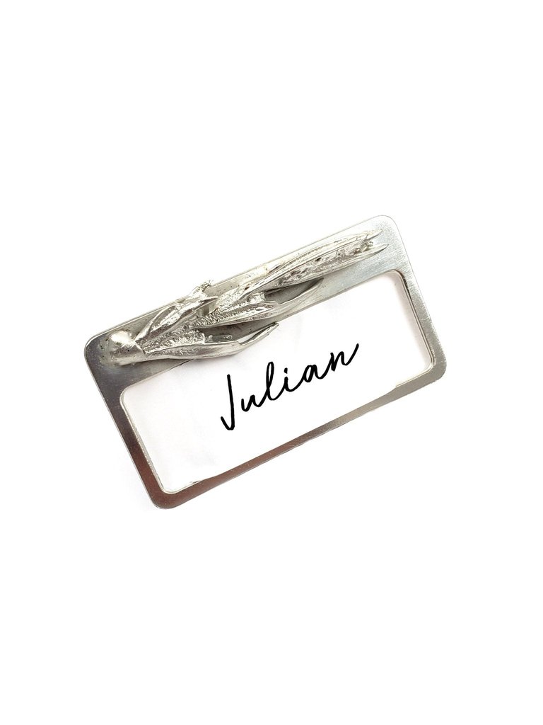 Rosemary - Place Card Holder - silver